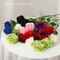 12 PCS Artificial Flowers Roses Silk Flowers Fake Long Stem Artificial Roses